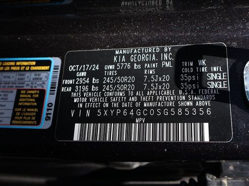 Used 2025 Kia Telluride S FWD image 39