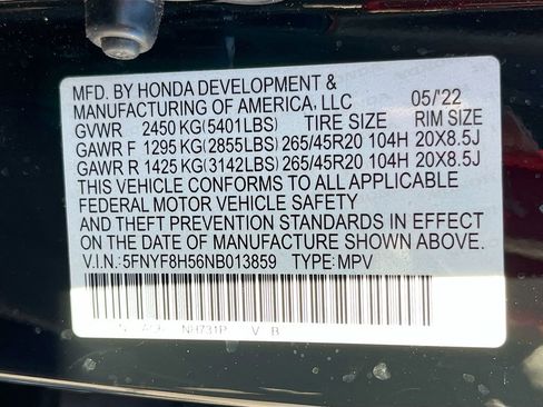 Used 2022 Honda Passport EX-L image 31