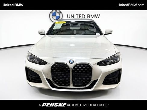 Used 2021 BMW 430i Convertible w/ M Sport Package RWD image 2