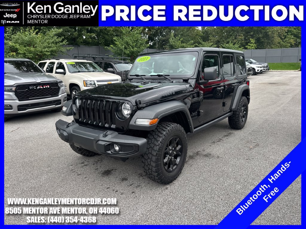 Certified 2021 Jeep Wrangler Unlimited Sport AWD/4WD image 3