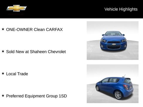 Used 2016 Chevrolet Sonic LT w/ Wheels and Fog Lamp Package image 16