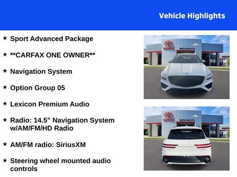 Used 2025 Genesis GV70 3.5T Sport w/ Sport Advanced Package image 4