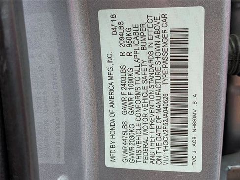 Used 2018 Honda Accord EX-L image 18