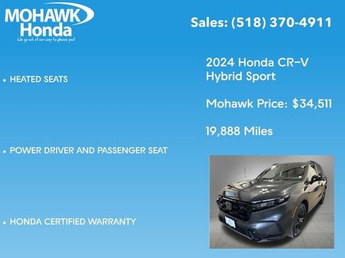 Certified 2024 Honda CR-V Sport image 16
