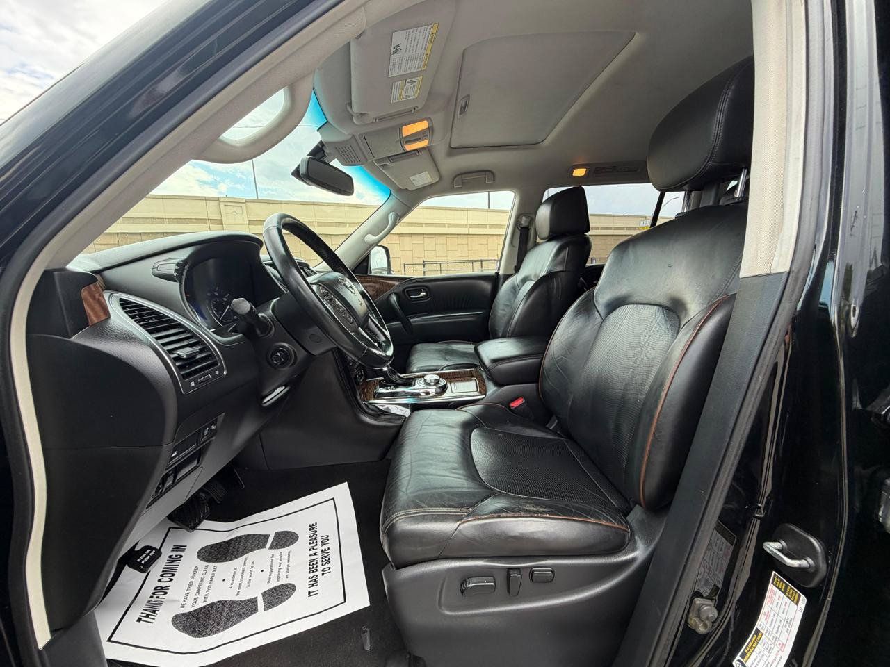 Used 2017 Nissan Armada Platinum w/ Interior Lighting Package AWD/4WD image 7
