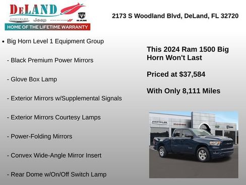 Used 2024 RAM 1500 Big Horn image 12