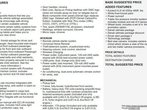 Certified 2021 GMC Sierra 1500 Denali w/ Denali Ultimate Package AWD/4WD image 2