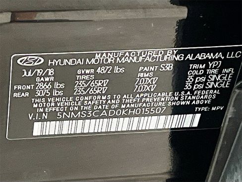 Used 2019 Hyundai Santa Fe SEL image 31