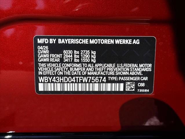 New 2026 BMW i4 xDrive40i w/ M Sport Package AWD/4WD image 19
