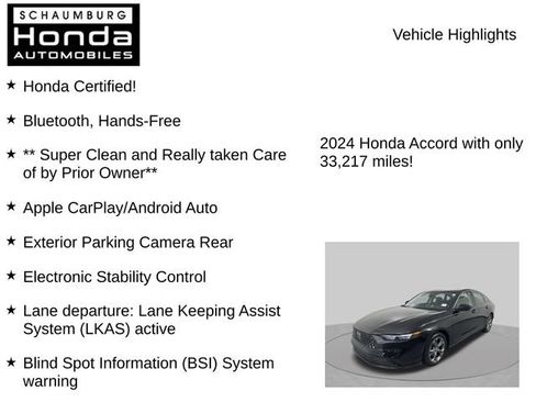 Used 2024 Honda Accord EX image 14