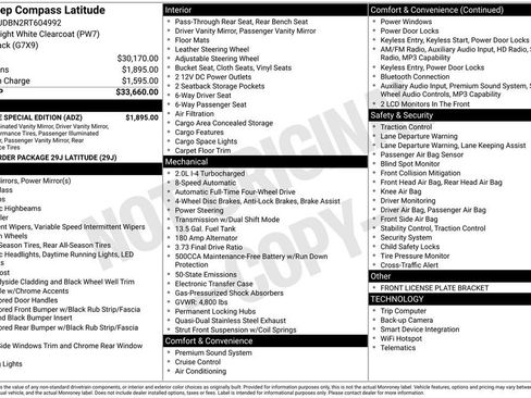 Used 2024 Jeep Compass Latitude w/ Altitude Special Edition AWD/4WD image 10