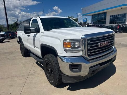 Used 2017 GMC Sierra 2500 4x4 Regular Cab w/ Snow Plow Prep Package image 3