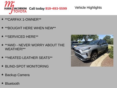 Used 2021 Toyota RAV4 XSE w/ Premium Package AWD/4WD image 7