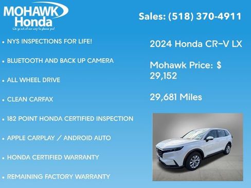 Used 2024 Honda CR-V LX image 4