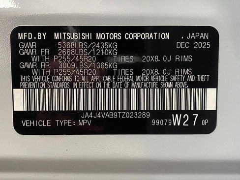 New 2026 Mitsubishi Outlander SE AWD/4WD image 72