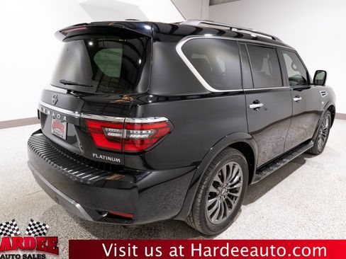 Used 2021 Nissan Armada Platinum w/ Captain's Chairs Package RWD image 5