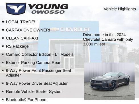 Used 2024 Chevrolet Camaro LT RWD image 8