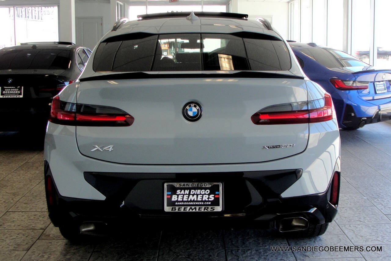Used 2024 BMW X4 xDrive30i w/ Premium Package AWD/4WD image 69