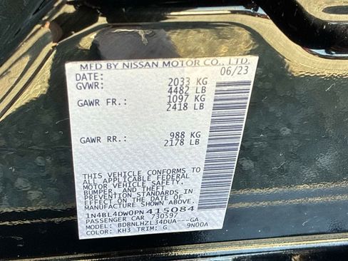 Certified 2023 Nissan Altima 2.5 SV AWD/4WD image 23