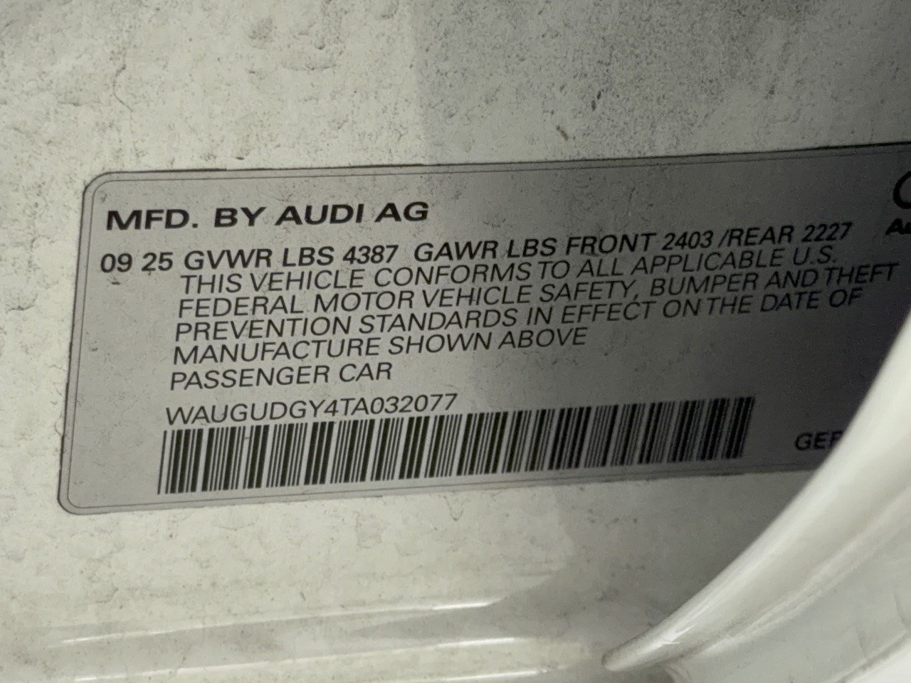 Certified 2026 Audi A3 2.0T Premium w/ Black Optic Package AWD/4WD image 31