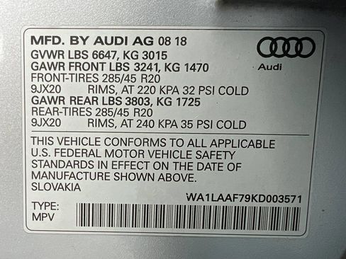 Used 2019 Audi Q7 3.0T Premium Plus AWD/4WD image 55