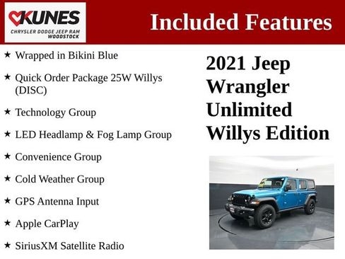 Used 2021 Jeep Wrangler Unlimited Sport AWD/4WD image 3