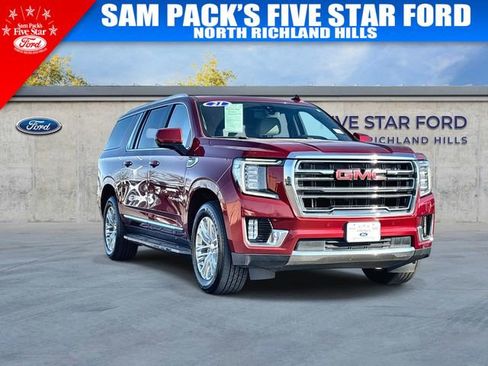 Used 2021 GMC Yukon XL SLT image 1