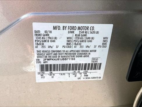 Used 2018 Ford Edge SEL w/ Equipment Group 201A AWD/4WD image 25