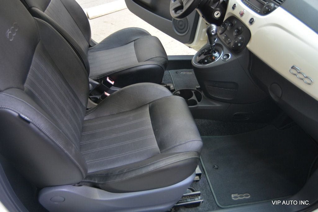 Used 2012 FIAT 500 Lounge w/ Luxury Leather Pkg FWD image 25