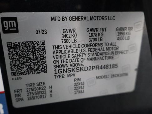 Used 2023 Chevrolet Tahoe Premier w/ Max Trailering Package AWD/4WD image 31