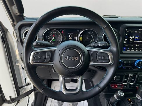 Used 2022 Jeep Wrangler Unlimited Rubicon 4xe w/ Steel Bumper Group image 19