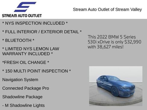 Used 2022 BMW 530i xDrive 530i xDrive w/ M Sport Package image 4