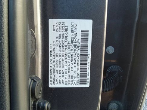 Used 2021 Honda Passport Touring image 18
