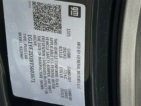 New 2026 Chevrolet Corvette Z06 w/ Stealth Interior Trim Package image 22