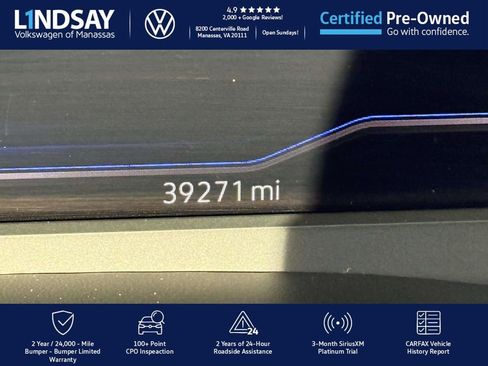 Certified 2023 Volkswagen Atlas SE w/ Panoramic Sunroof Package image 25