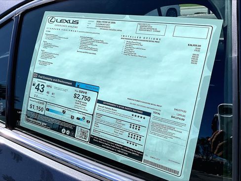 New 2026 Lexus UX 300h FWD image 22