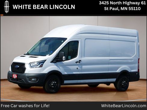 Used 2023 Ford Transit 350 148 High Roof AWD image 1