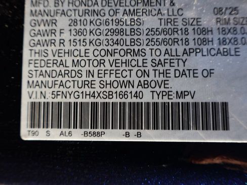 Used 2025 Honda Pilot EX-L image 13