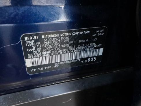 Used 2022 Mitsubishi Outlander SEL Black Edition image 61