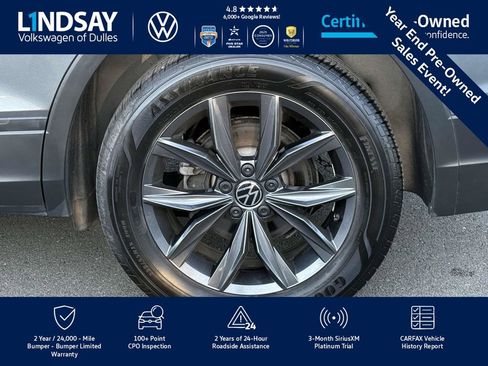 Certified 2022 Volkswagen Tiguan SE image 9
