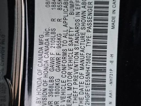Used 2022 Honda Civic Si image 3