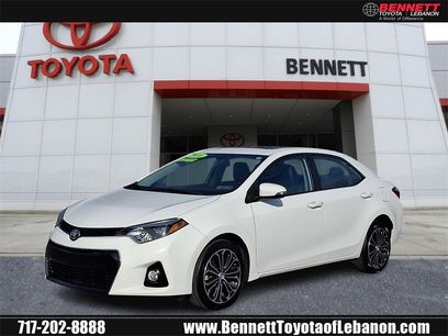 Used 2016 Toyota Corolla S Premium