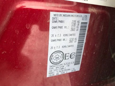 Used 2023 Nissan Murano SL image 27