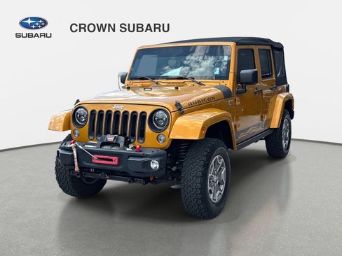 Used 2014 Jeep Wrangler Unlimited Rubicon w/ Connectivity Group AWD/4WD image 8