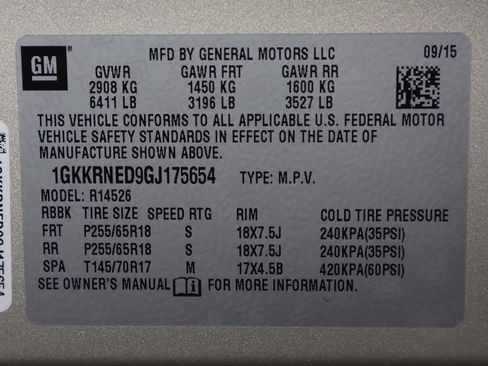 Used 2016 GMC Acadia SLE FWD image 39