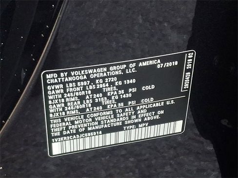 Used 2018 Volkswagen Atlas SE image 28