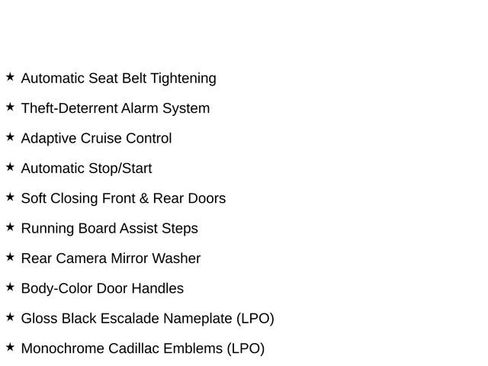 Used 2022 Cadillac Escalade Sport Platinum w/ LPO, ONYX Package image 3