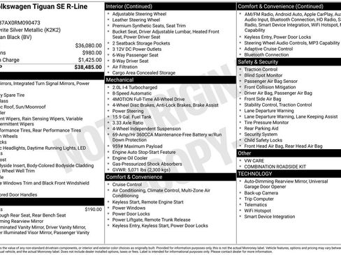 Used 2024 Volkswagen Tiguan SE R-Line image 38