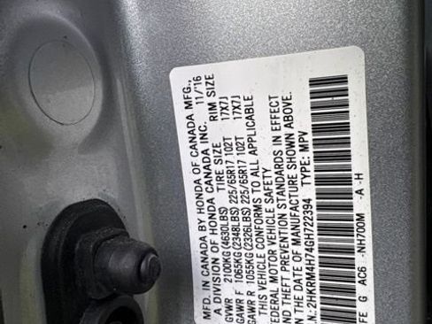 Used 2016 Honda CR-V EX-L image 4