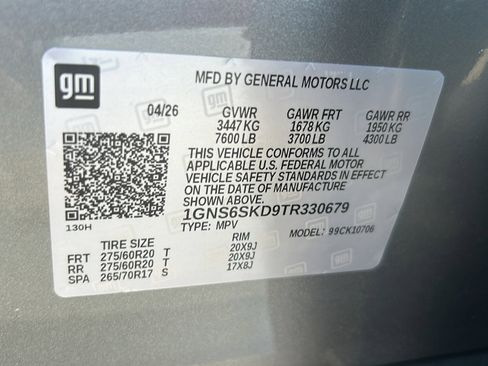 New 2026 Chevrolet Tahoe Premier w/ Sun And Tow Package AWD/4WD image 17